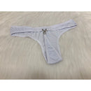 Tanga Giovana com pingente de coelhinho fio dental feita em malha fria atacado revenda promoçao